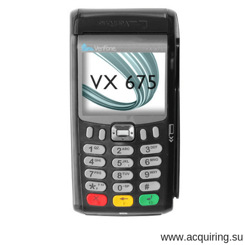 POS-терминал Verifone VX675 (Wi-Fi, Bluetooth), комплект Прими Карту в Сыктывкаре